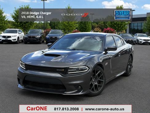 Used 2018 Dodge Charger R/T Scat Pack RWD image 1