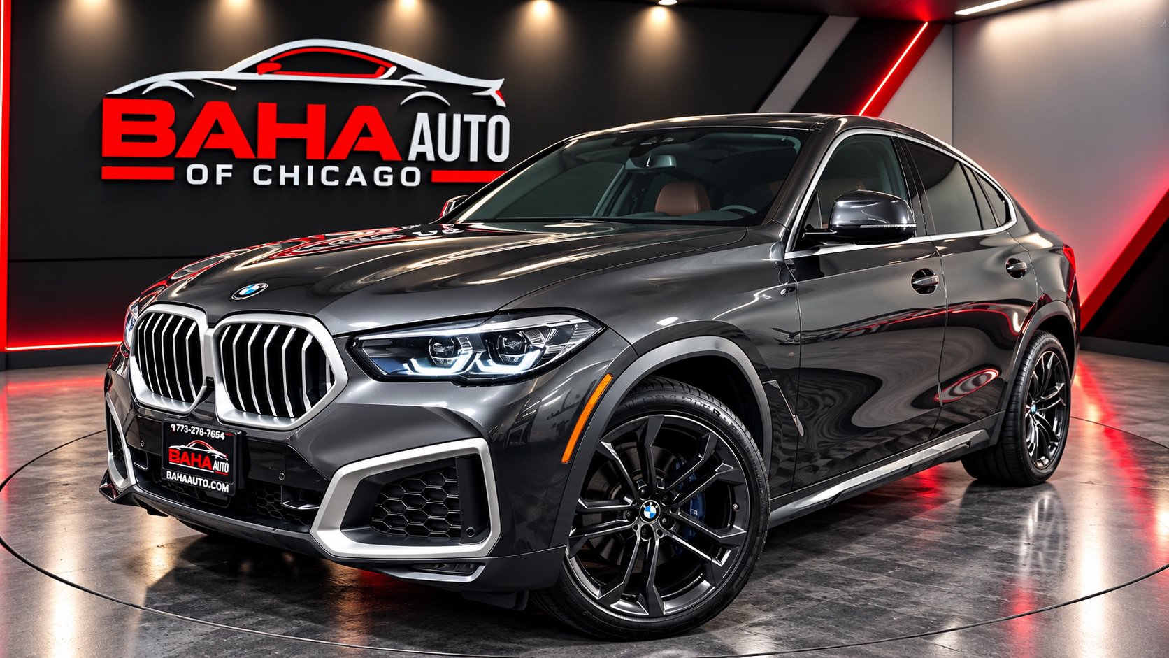 Used 2021 BMW X6 xDrive40i w/ Premium Package AWD/4WD image 1