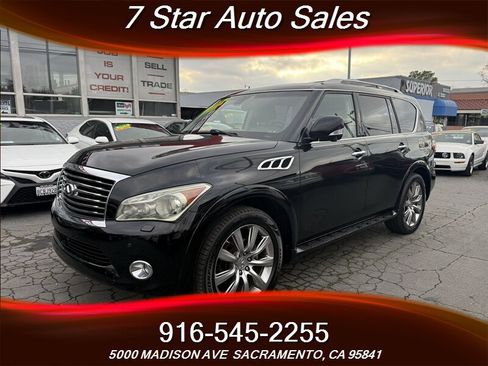 Used 2013 INFINITI QX56 4WD w/ Deluxe Touring Pkg image 3