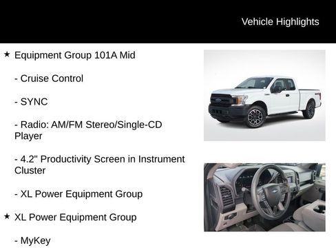 Used 2018 Ford F150 XL w/ Equipment Group 101A Mid image 6