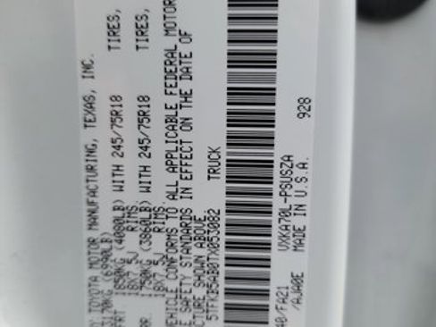 Used 2026 Toyota Tundra SR RWD image 21