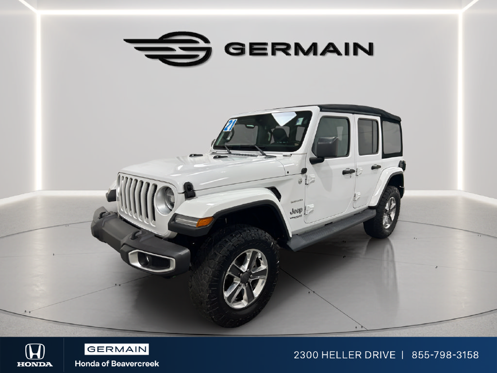 Used 2021 Jeep Wrangler Unlimited Sahara AWD/4WD image 4