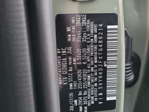 New 2026 Kia Sorento SX Prestige AWD/4WD image 28