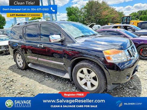 Used 2011 Nissan Armada SL w/ DVD FES Pkg AWD/4WD image 5