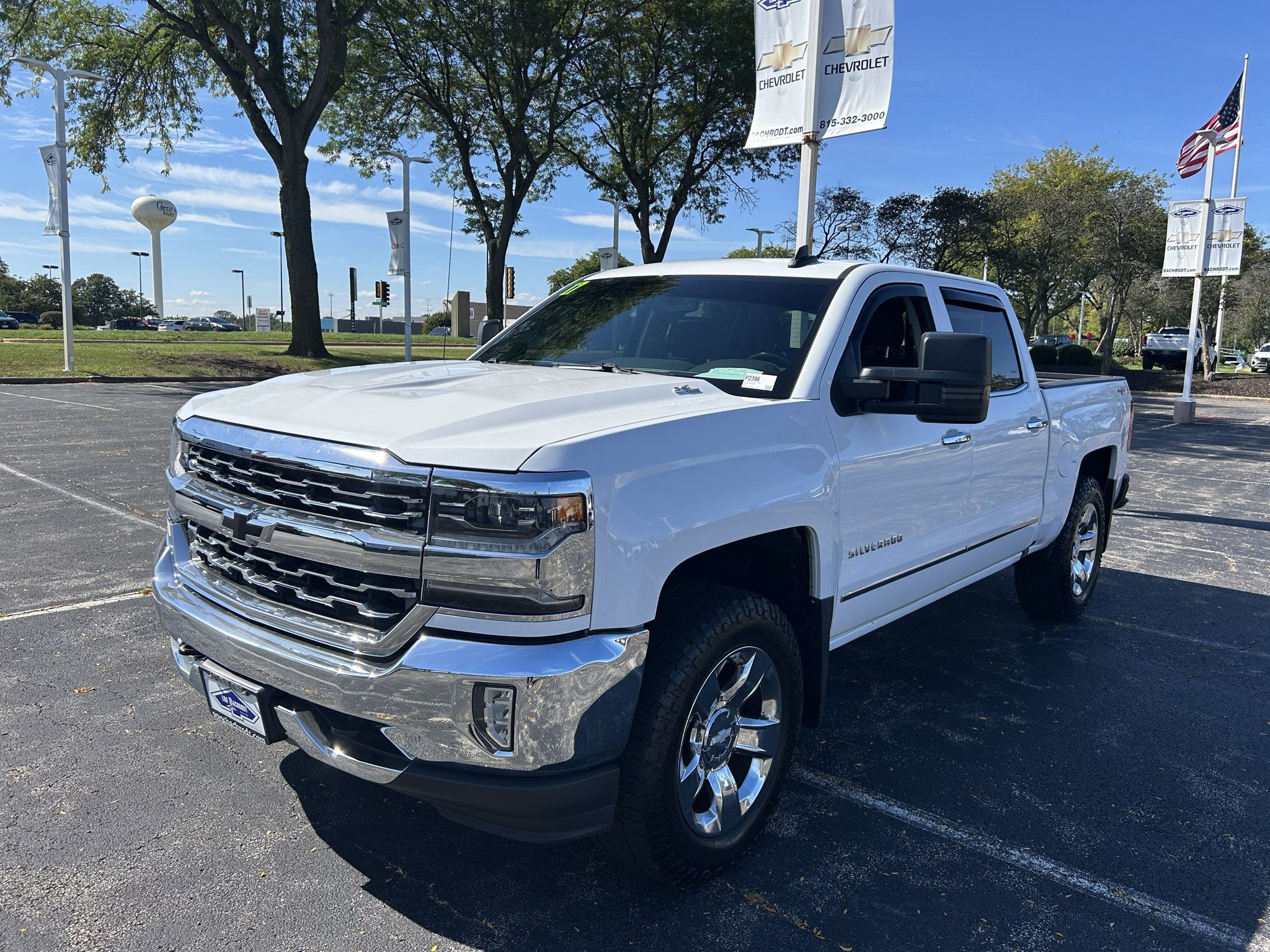 Used 2017 Chevrolet Silverado 1500 LTZ w/ Max Trailering Package AWD/4WD image 3