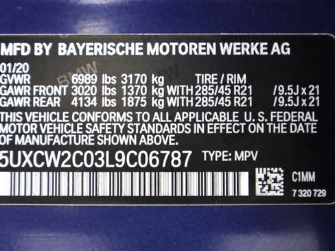 Used 2020 BMW X7 xDrive40i w/ Premium Package AWD/4WD image 58