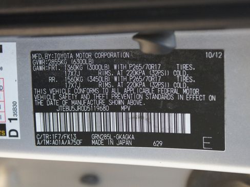 Used 2013 Toyota 4Runner SR5 w/ Convenience Pkg image 20