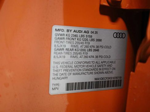 Certified 2025 Audi Q3 2.0T Premium w/ Black Optic Sport Package image 40