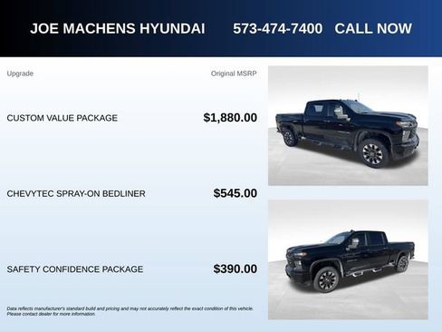Used 2021 Chevrolet Silverado 2500 Custom w/ Custom Value Package AWD/4WD image 5