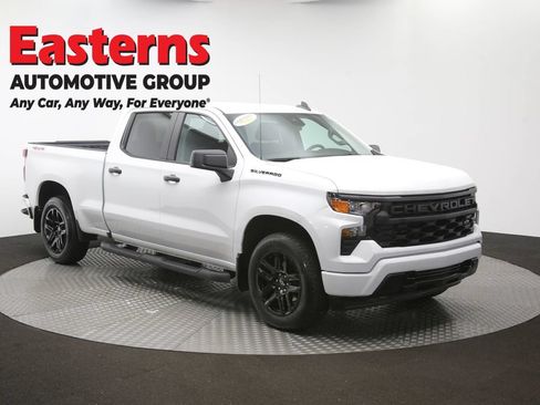 Used 2024 Chevrolet Silverado 1500 Custom w/ LPO, Dark Essentials Package AWD/4WD image 49