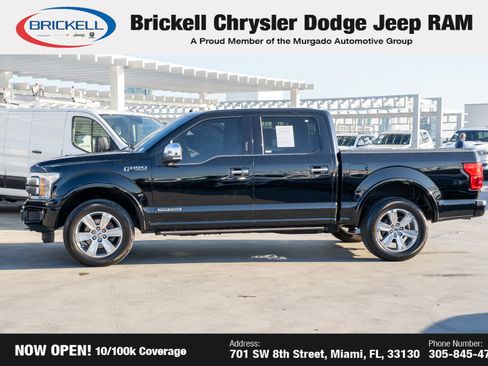 Used 2018 Ford F150 Platinum w/ Equipment Group 701A Luxury image 8