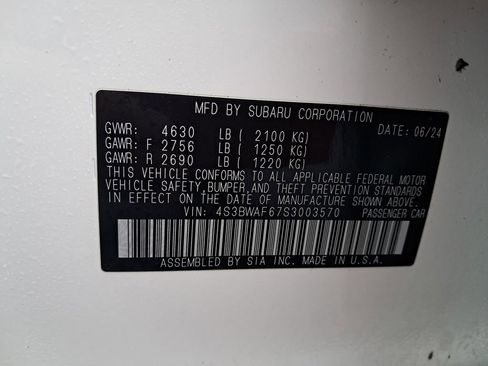 Used 2025 Subaru Legacy Premium image 61