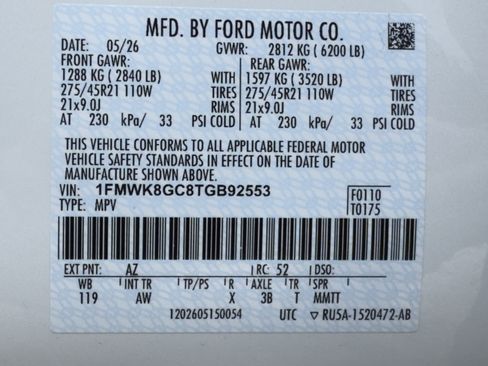 New 2026 Ford Explorer ST AWD/4WD image 7
