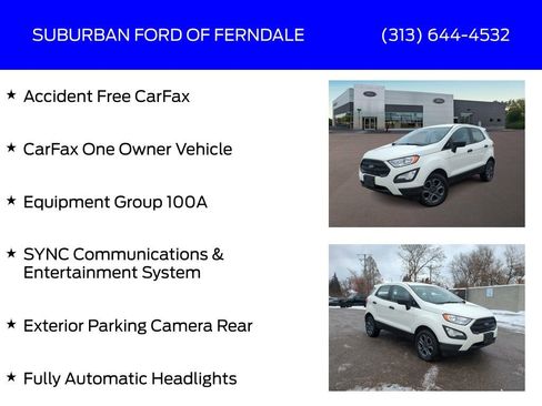 Certified 2021 Ford EcoSport S image 4