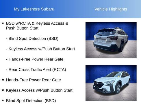 Certified 2025 Subaru Outback Premium AWD/4WD image 7