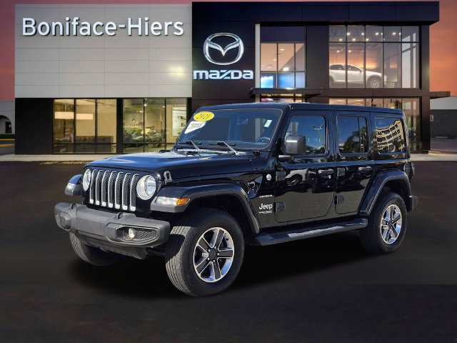 Used 2021 Jeep Wrangler Unlimited Sahara AWD/4WD image 2