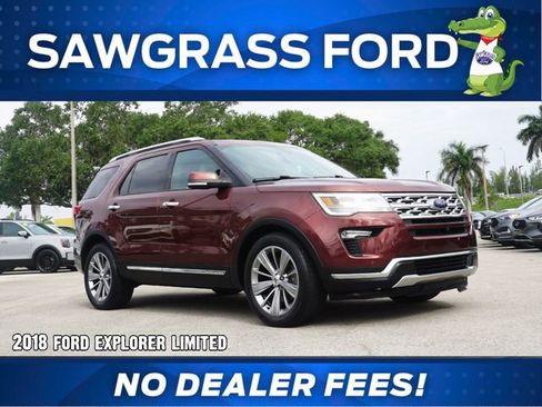Certified 2018 Ford Explorer Limited FWD image 1