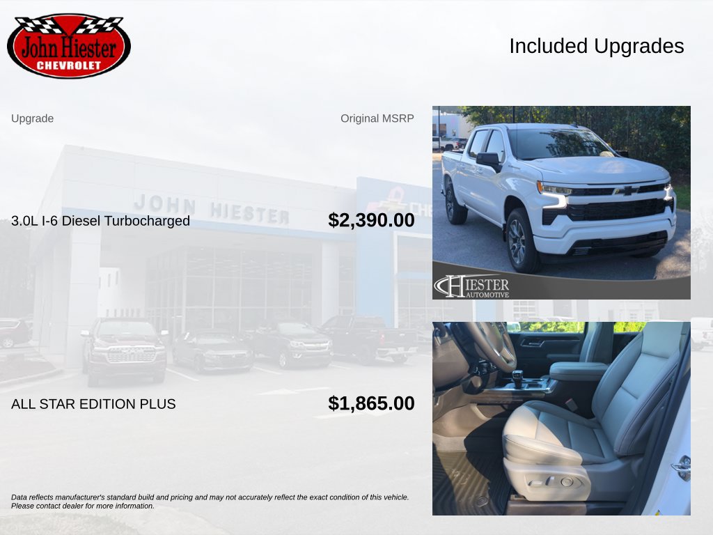 New 2026 Chevrolet Silverado 1500 RST w/ All Star Edition Plus AWD/4WD image 4
