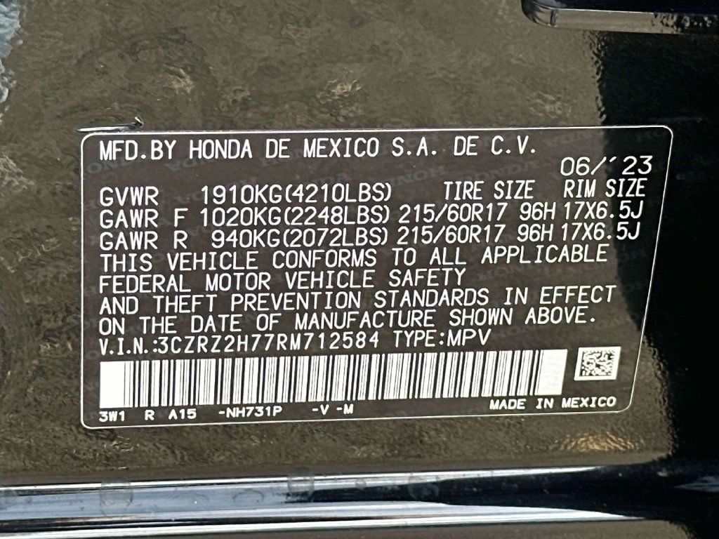 Certified 2024 Honda HR-V EX-L image 30