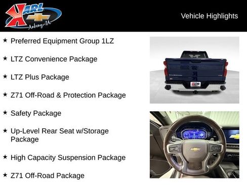Certified 2023 Chevrolet Silverado 1500 LTZ image 2