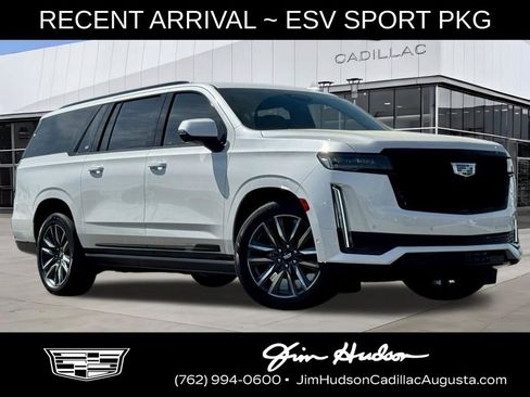 Used 2021 Cadillac Escalade ESV Sport w/ Driver Assist Tech Package image 1