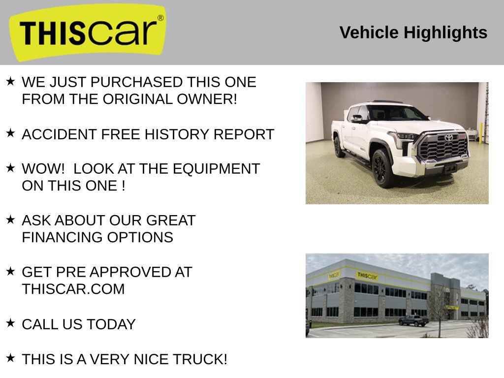 Used 2023 Toyota Tundra 1794 Edition w/ TRD Off-Road Package AWD/4WD image 11