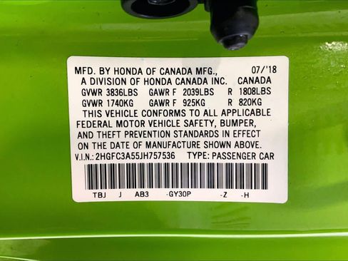 Used 2018 Honda Civic Si image 36