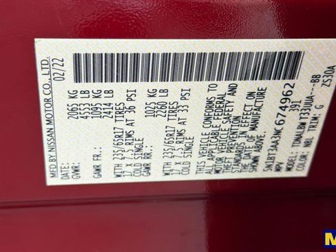 Used 2022 Nissan Rogue S FWD image 36