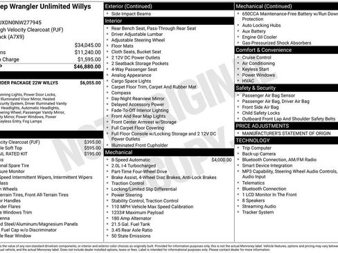 Used 2022 Jeep Wrangler Unlimited Sport image 6