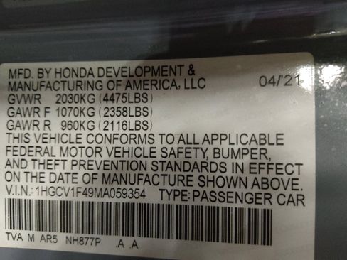 Used 2021 Honda Accord Sport Special Edition image 33