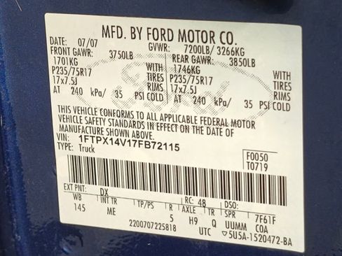 Used 2007 Ford F150 XLT image 41