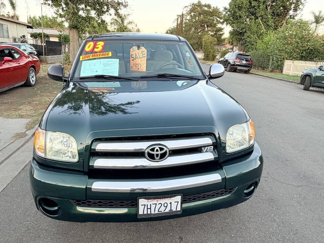 Used 2003 Toyota Tundra SR5 w/ SR5 Extra Value Pkg RWD image 8