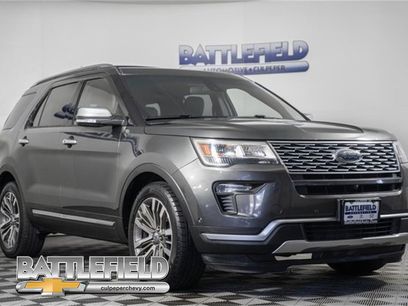 Used 2018 Ford Explorer Platinum