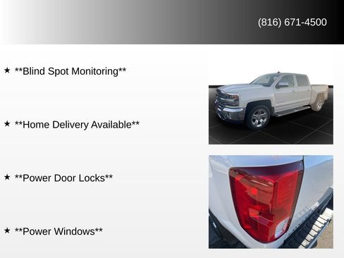 Used 2018 Chevrolet Silverado 1500 LTZ w/ Sport Package image 80