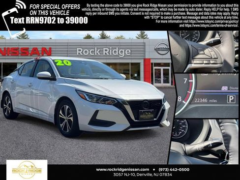 Used 2020 Nissan Sentra SV FWD image 1