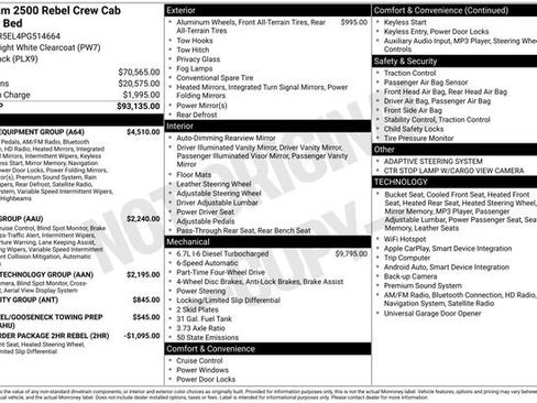 Used 2023 RAM 2500 Rebel w/ Level 1 Equipment Group image 17