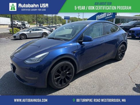 Used 2020 Tesla Model Y Long Range AWD/4WD image 1