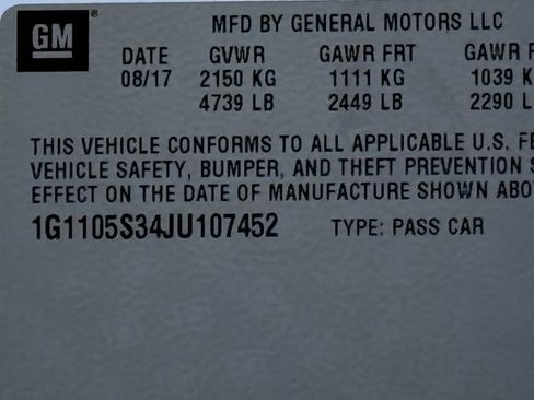 Used 2018 Chevrolet Impala LT image 50