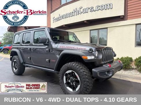 Used 2020 Jeep Wrangler Unlimited Rubicon w/ Cold Weather Group AWD/4WD image 2