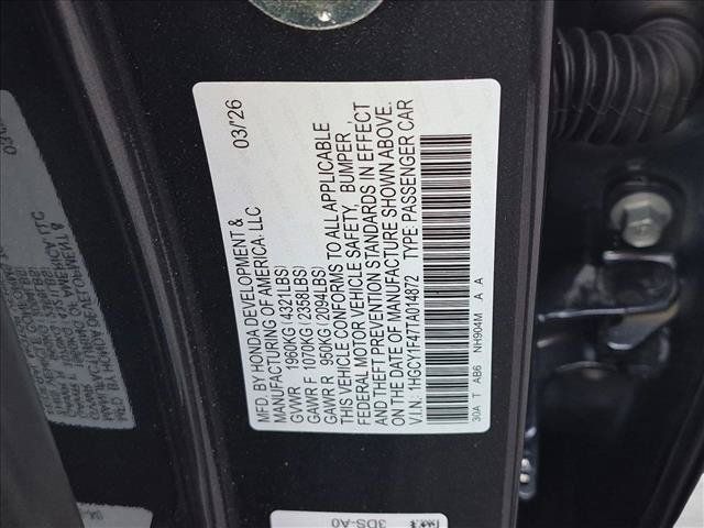 Certified 2026 Honda Accord SE image 25