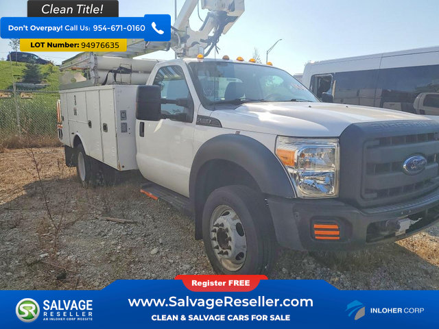 Used 2013 Ford F450 XL w/ Snow Plow Prep Pkg RWD image 5