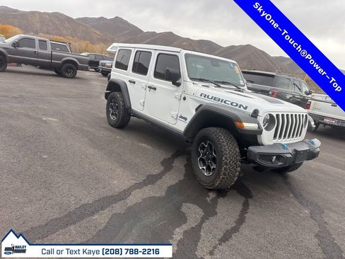 Used 2023 Jeep Wrangler Unlimited Rubicon 4xe w/ Safety Group image 11