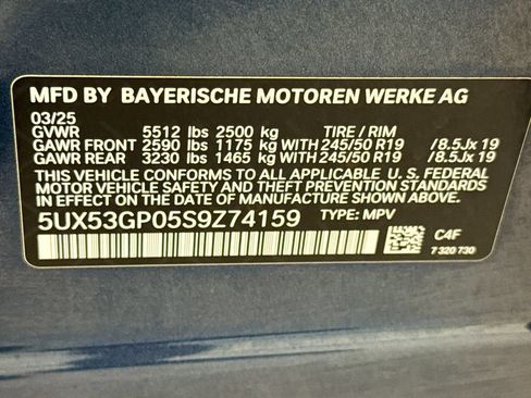 Used 2025 BMW X3 xDrive30i w/ Premium Package AWD/4WD image 33