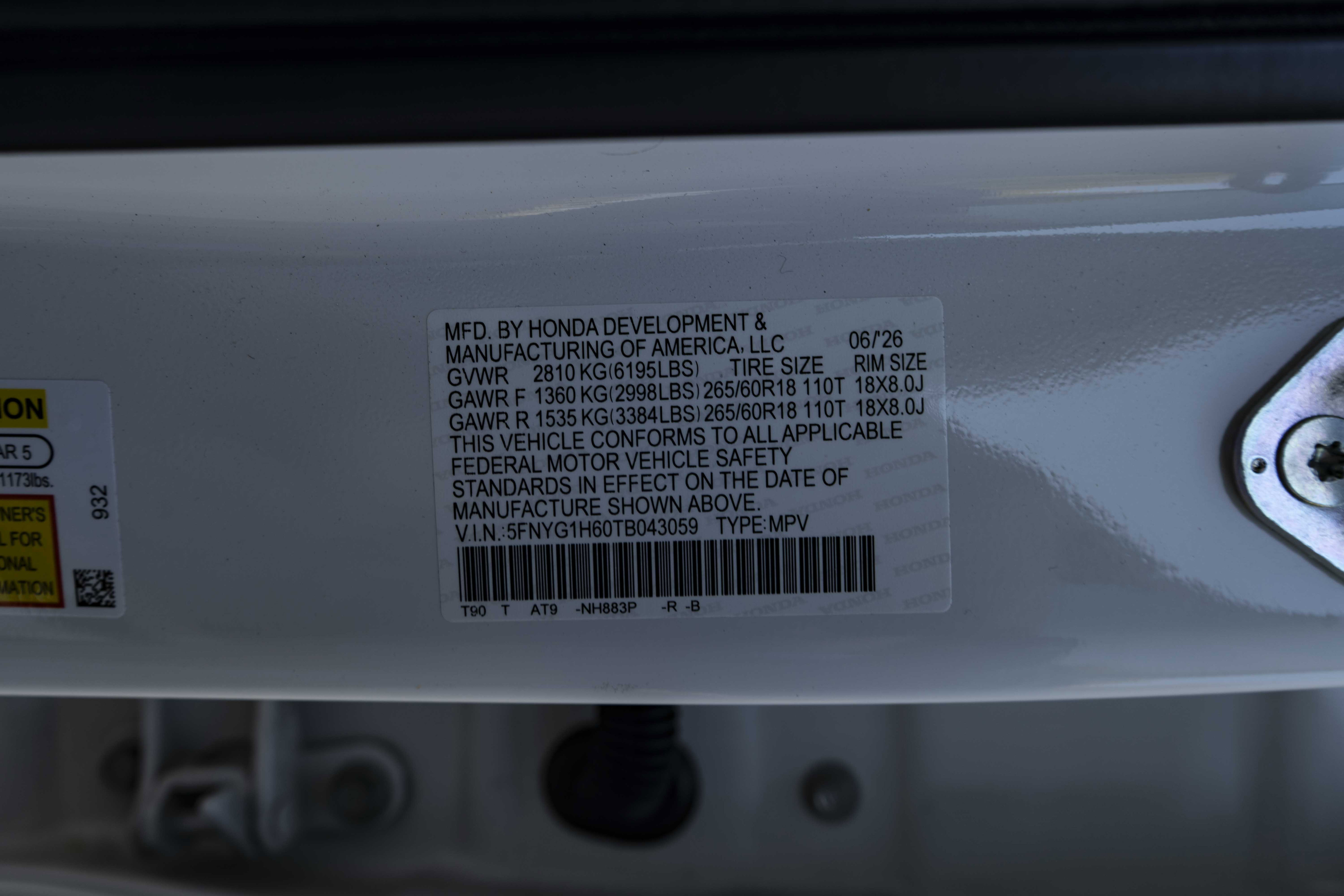 Certified 2026 Honda Pilot TrailSport image 48