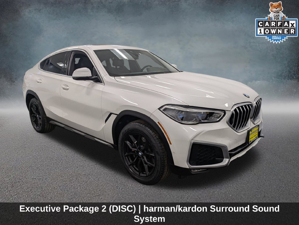 Used 2021 BMW X6 xDrive40i w/ Executive Package 2 AWD/4WD image 3