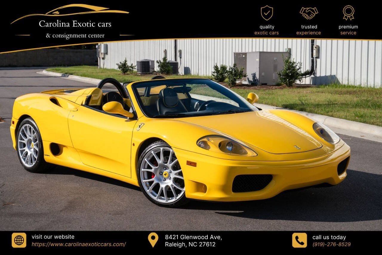 Used 2002 Ferrari 360 Spider RWD image 1