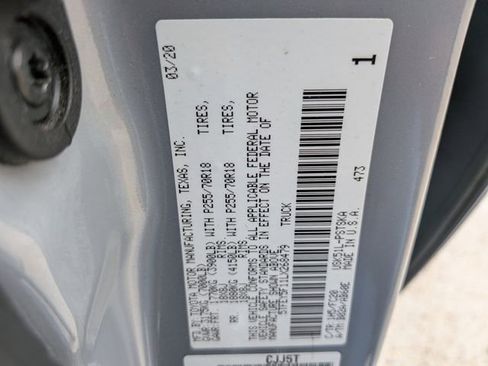Used 2020 Toyota Tundra SR5 w/ SR5 Upgrade Package RWD image 30