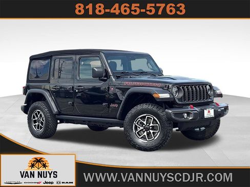 Used 2024 Jeep Wrangler Unlimited Rubicon w/ Safety Group AWD/4WD image 1