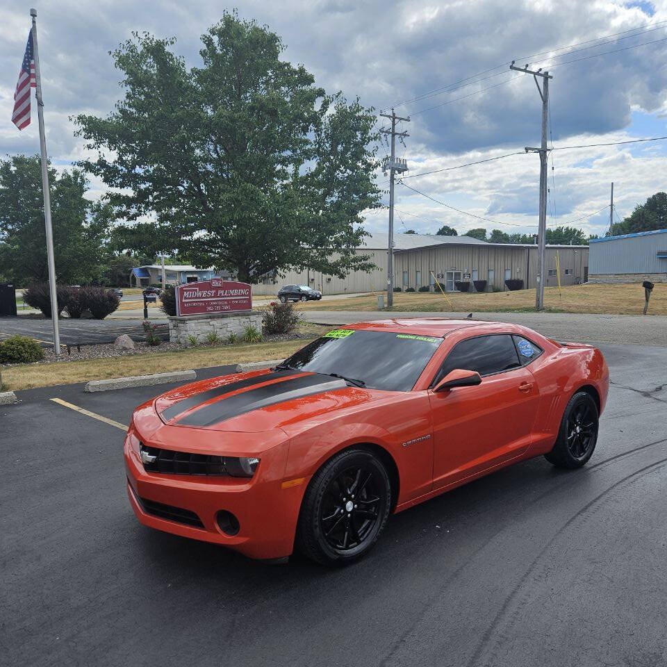 Used 2012 Chevrolet Camaro LS w/ Black Stripe Package RWD image 1