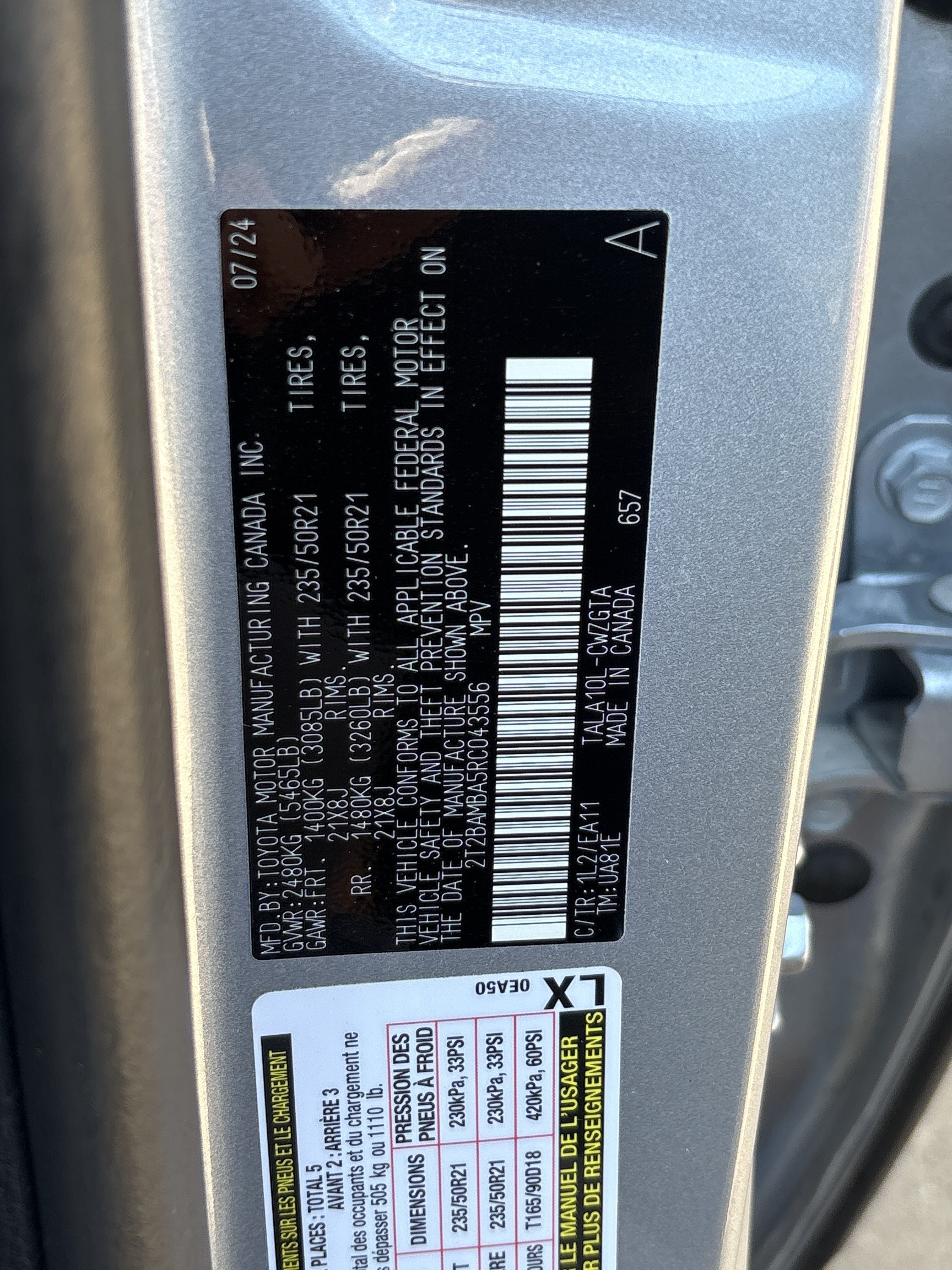 Used 2024 Lexus RX 350 Premium w/ Convenience Package FWD image 35